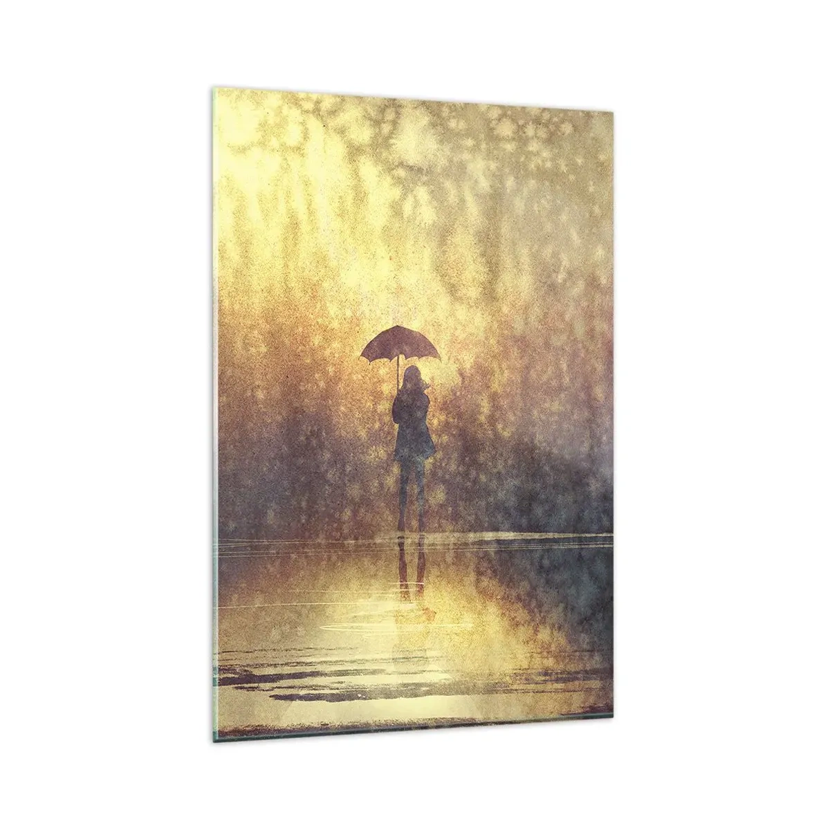 Glass picture - I Think Someone Is Watching Me - 80x120 cm