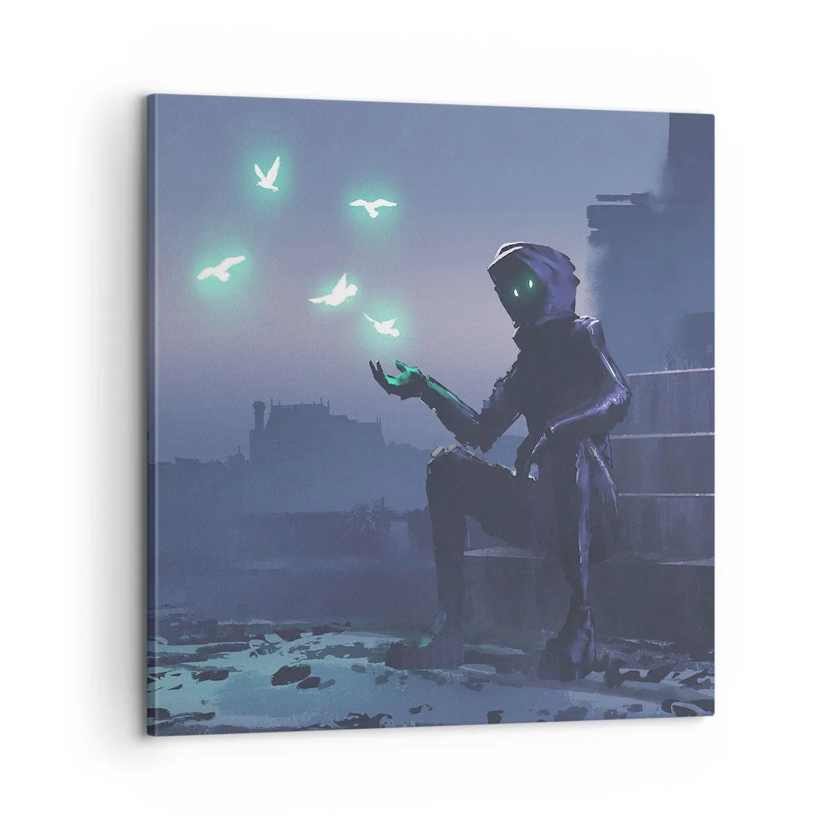 Canvas picture - Life Will Be Restored - 60x60 cm