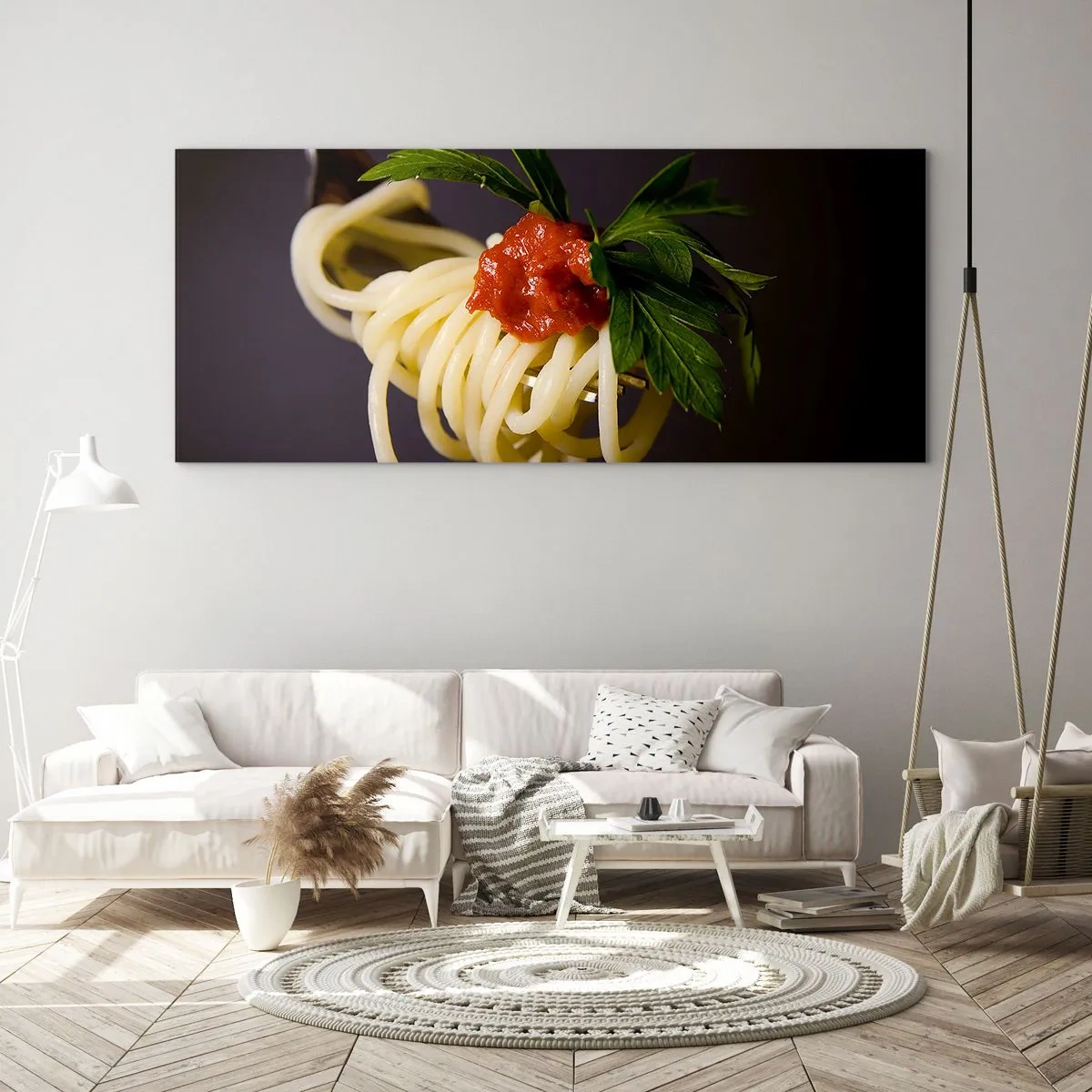 Glass picture - Tasty Bite - 140x50 cm