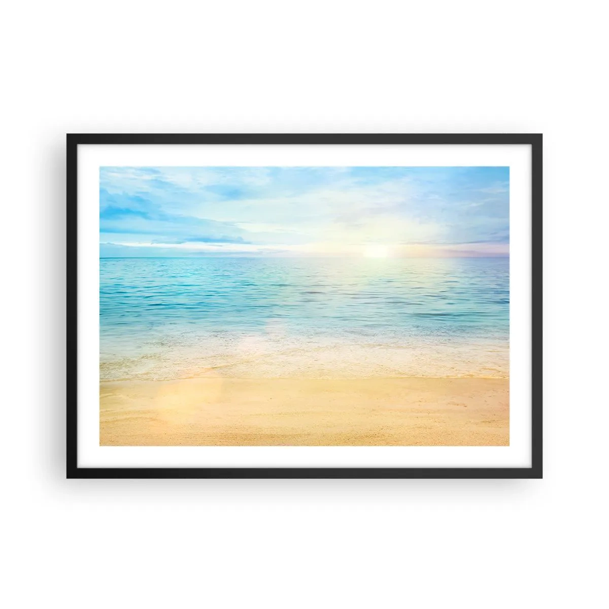 Poster in black frame - The Big Blue - 70x50 cm