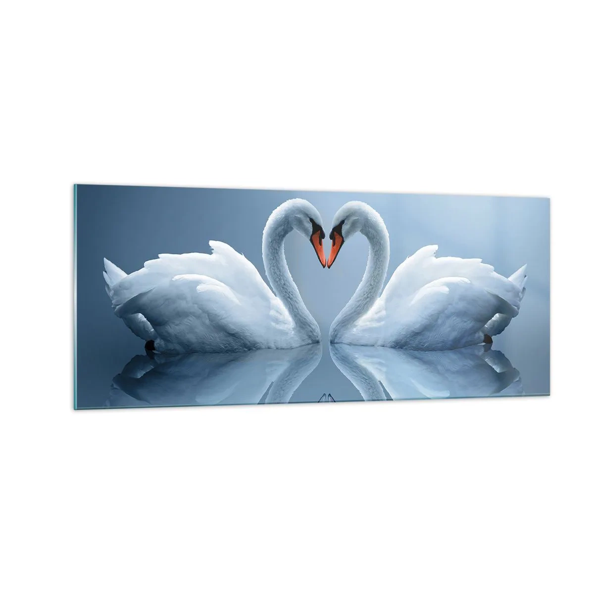 Glass picture - Time for Love - 100x40 cm