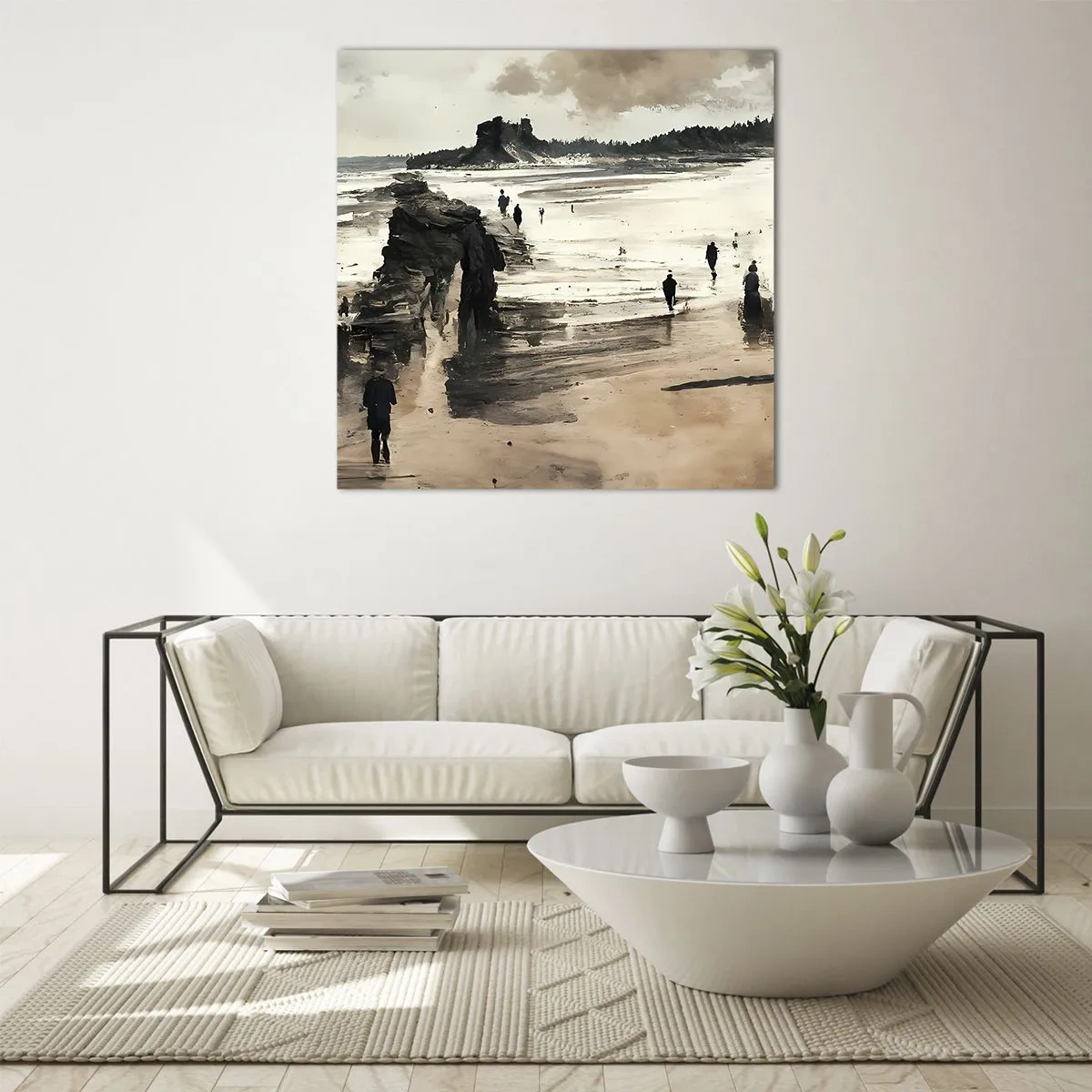 Glass picture - Summoned - 60x60 cm