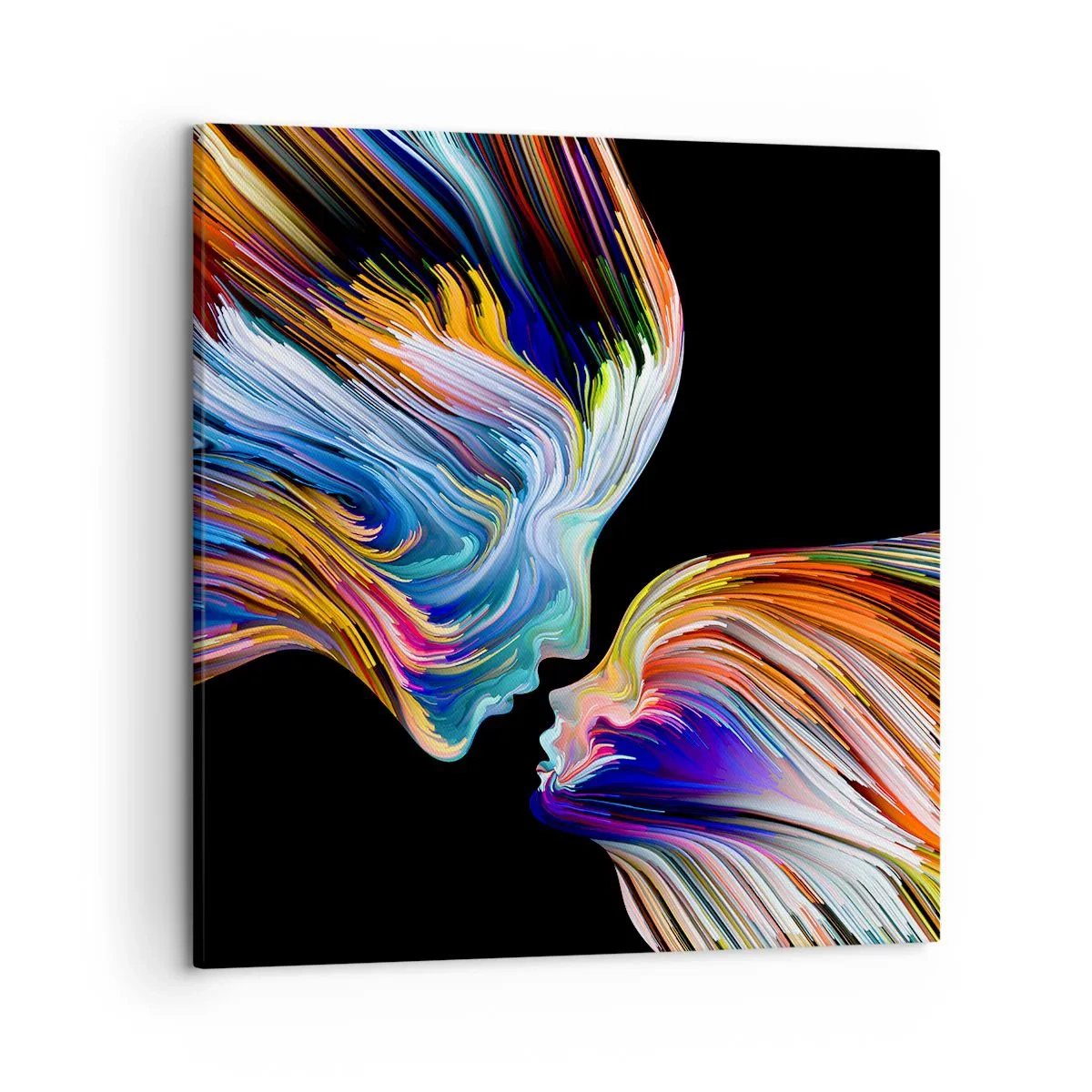Canvas picture - Fusion of Energy and Light - 50x50 cm