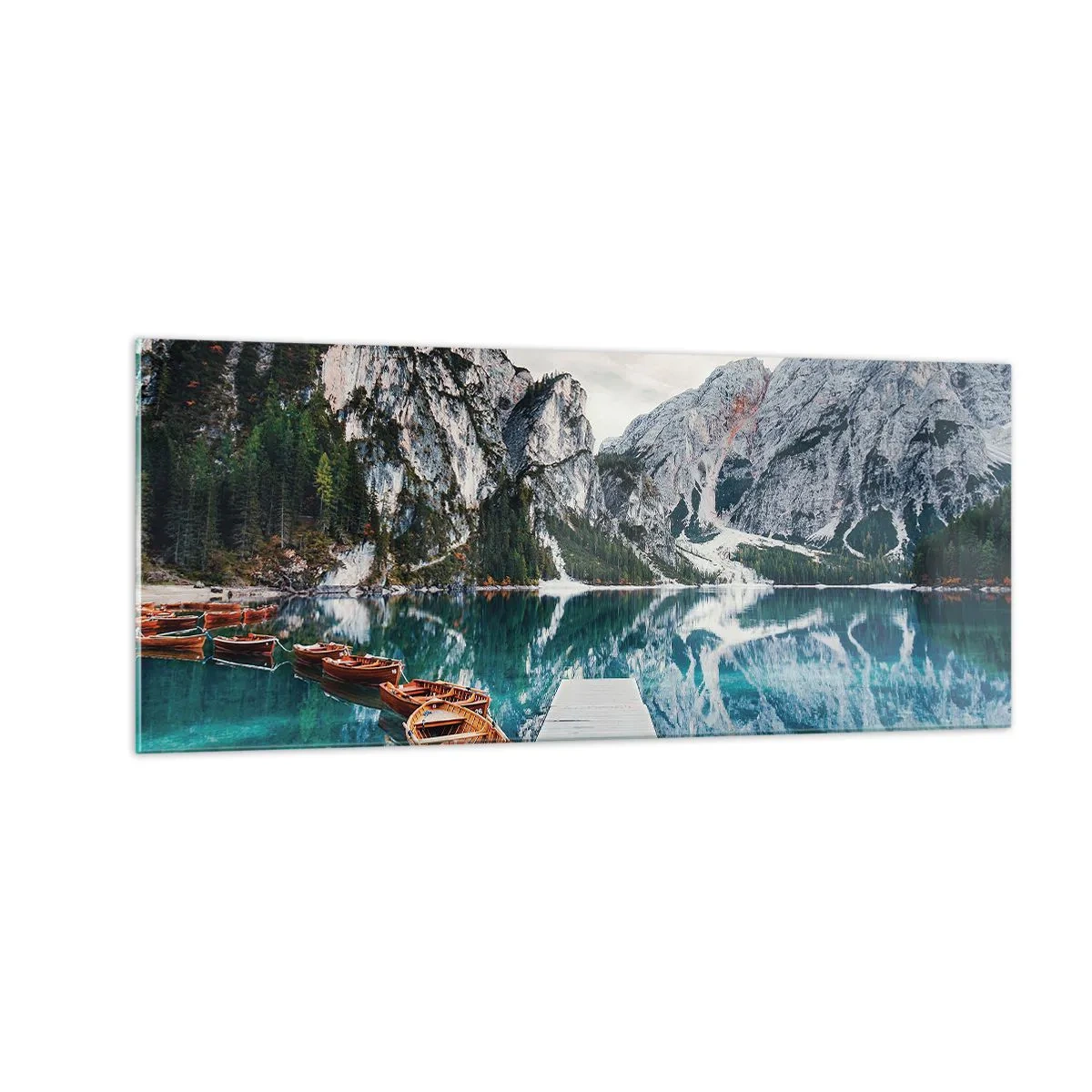 Glass picture - We Will Show You Beauty - 100x40 cm