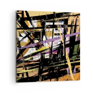Canvas picture - Sharp Cuts - 50x50 cm