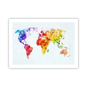 Poster - All Colours of Light - 70x50 cm