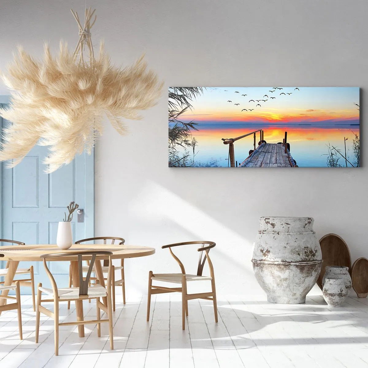 Canvas picture - Time to Come Back… - 160x50 cm