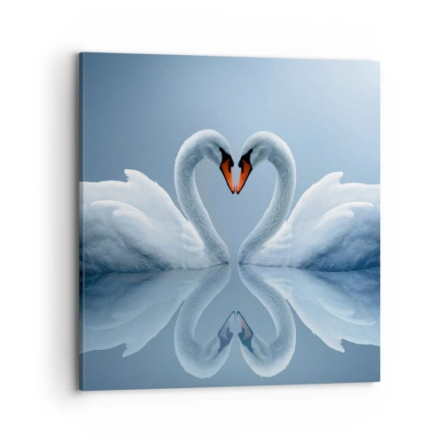 Canvas picture - Time for Love - 70x70 cm
