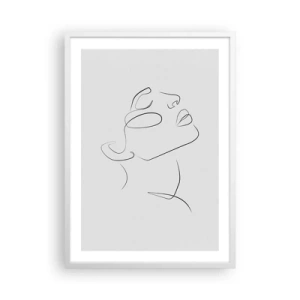 Poster in white frmae - Meanders of a Dream - 50x70 cm