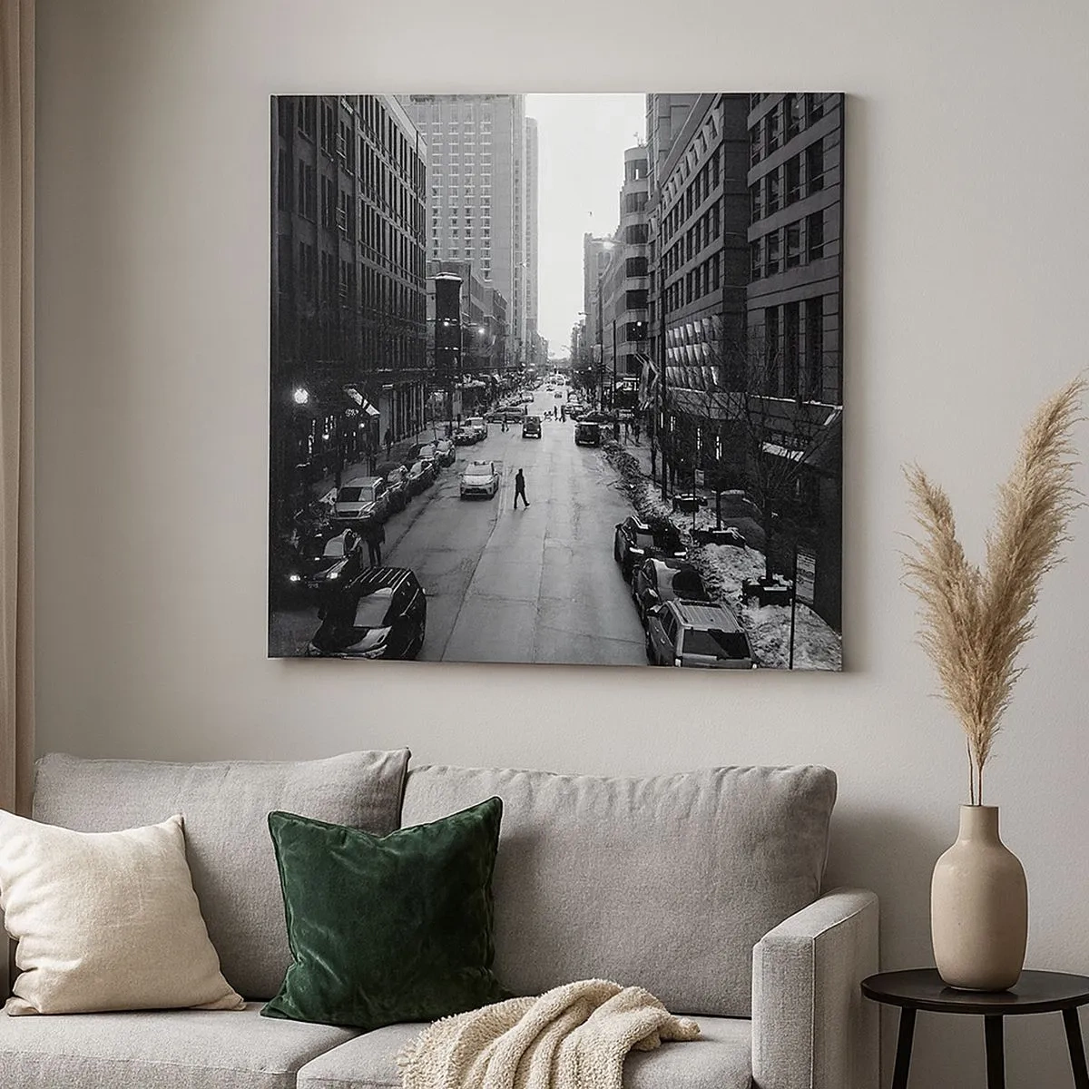 Canvas picture - Another Normal Day - 30x30 cm