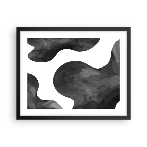 Poster in black frame - Milky Way - 50x40 cm