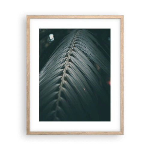 Poster in light oak frame - Precision of Nature - 40x50 cm