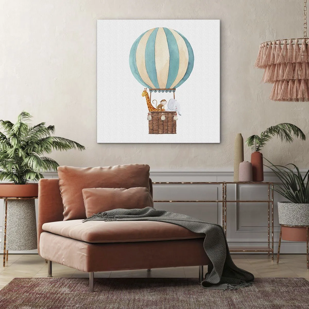 Canvas picture - Fantastic Trip - 40x40 cm