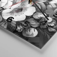 Clock face with numbers