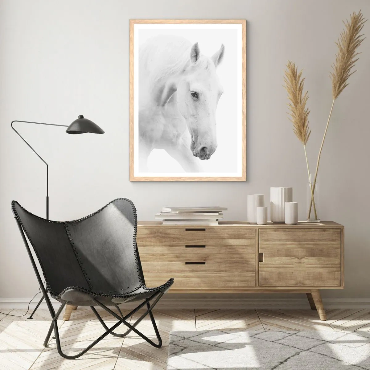 Poster in light oak frame - Is this friendship…? - 40x50 cm