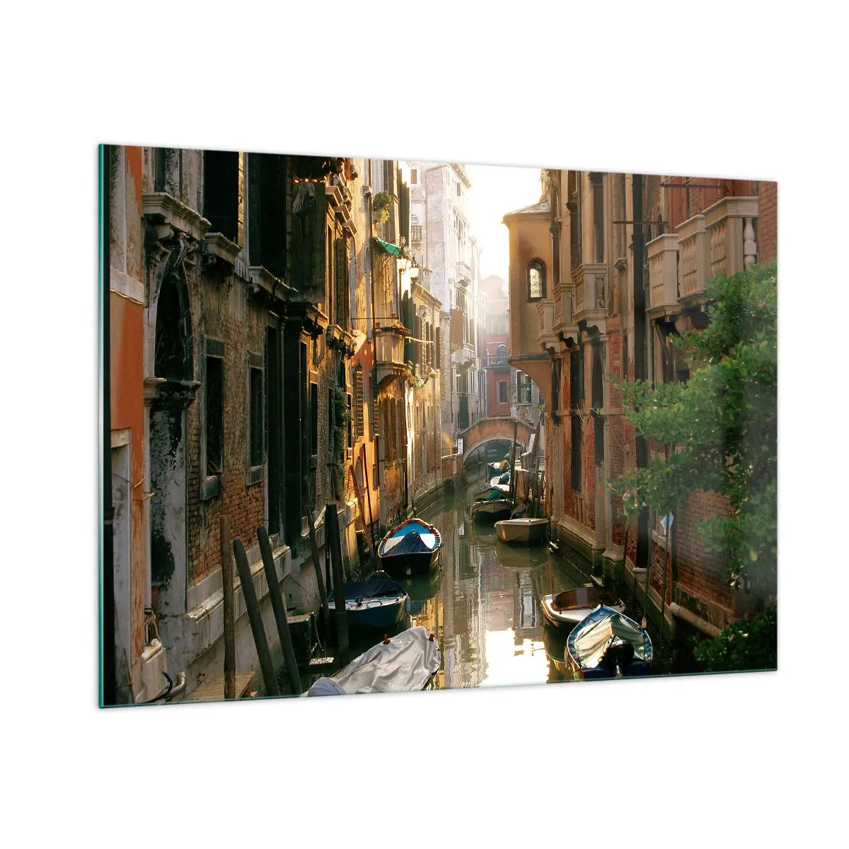 Glass picture - In a Venetian Alley - 100x70 cm