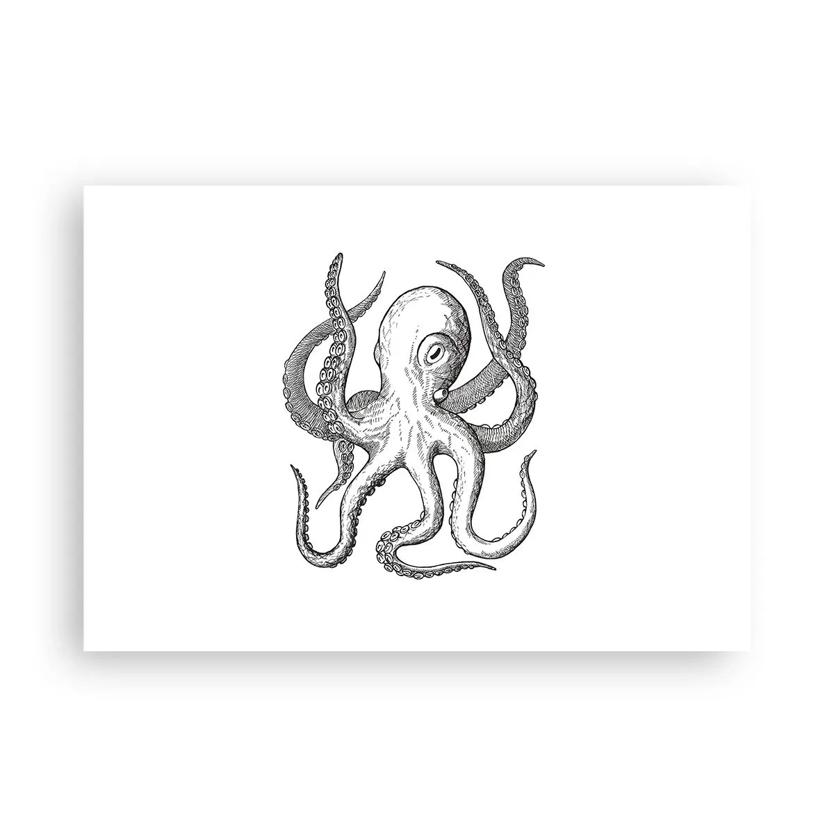 Poster - Dancing with the Waves - 100x70 cm