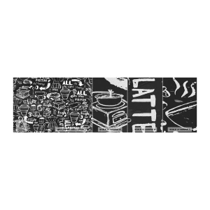 Photo Wallpaper Sample Premium Sand - All You Need Is… - Gastronomy, Mural, Graffiti - 100x30 cm