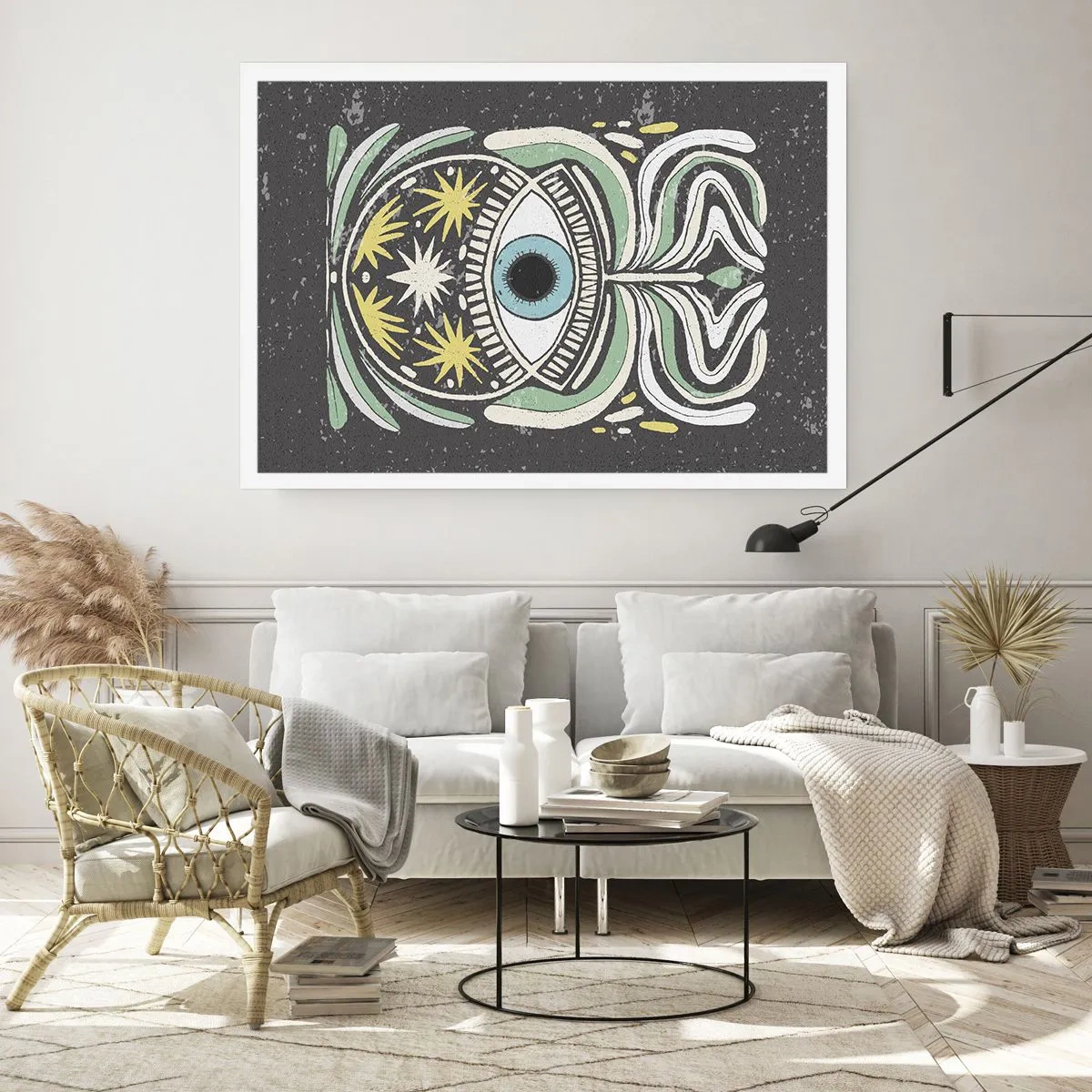 Poster - Tribal Rituals - 100x70 cm