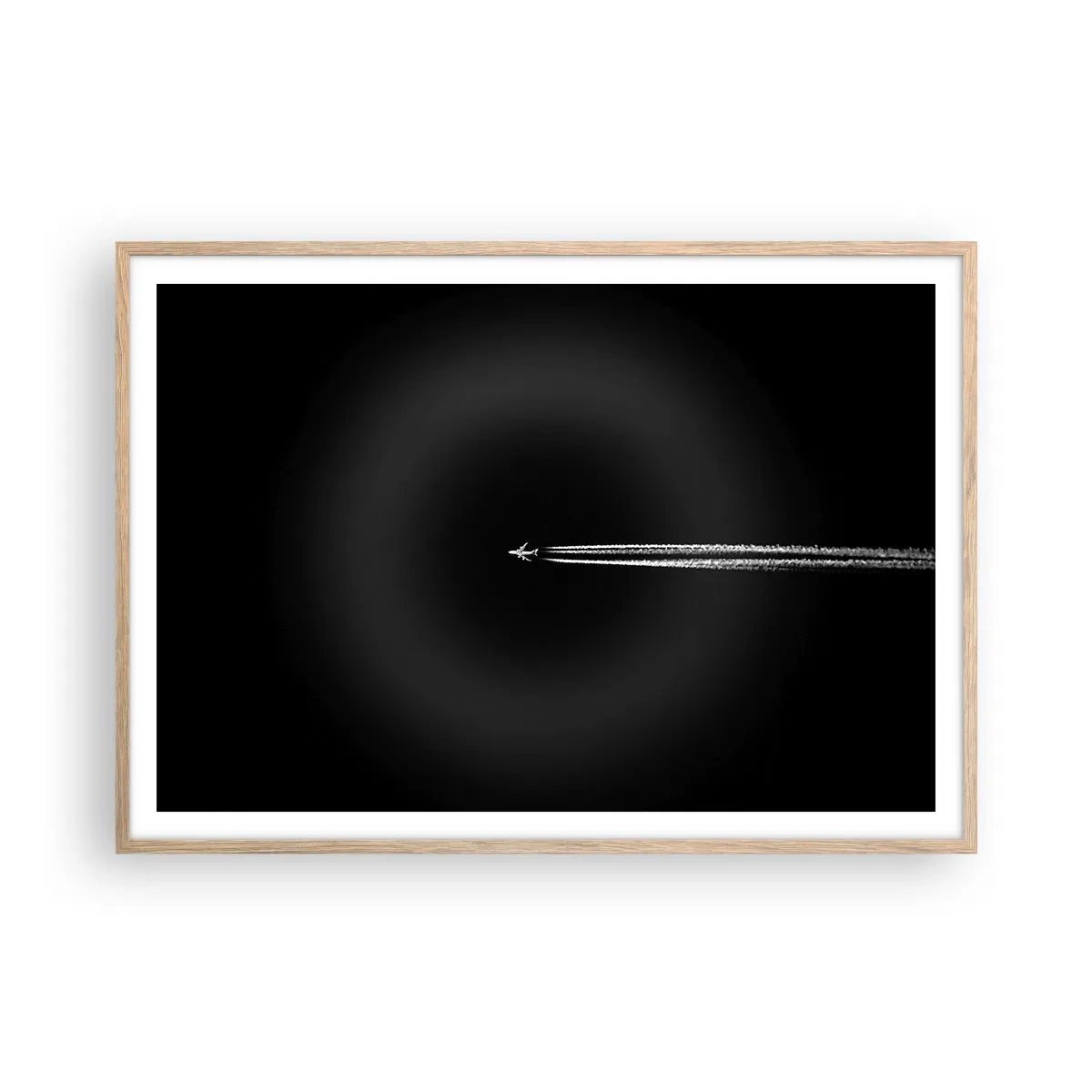Poster in light oak frame - Into Another Dimension - 100x70 cm