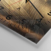 Clock face with numbers