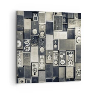 Canvas picture - And Music Is Playing - 50x50 cm