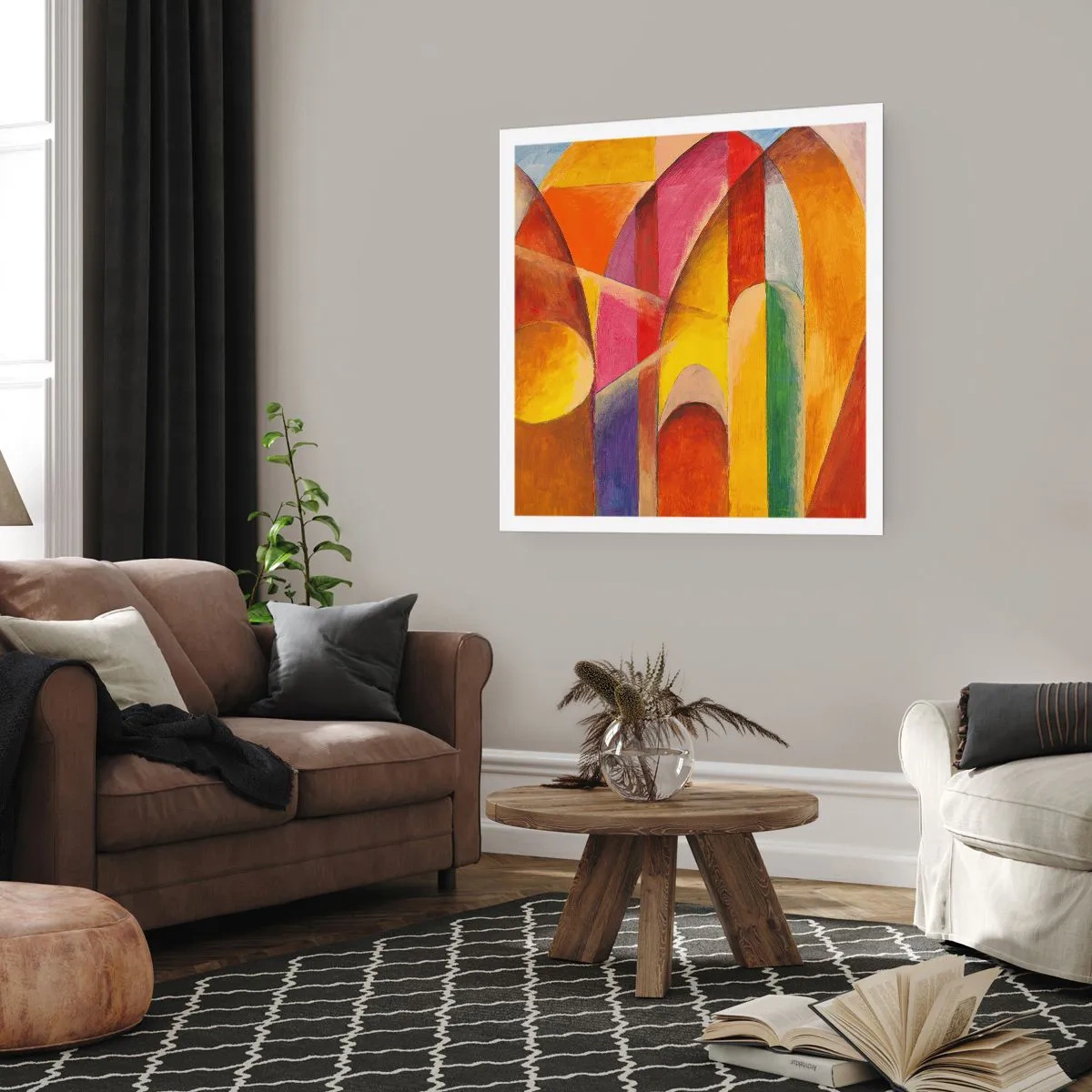 Poster - Cathedral of the Sun - 50x50 cm