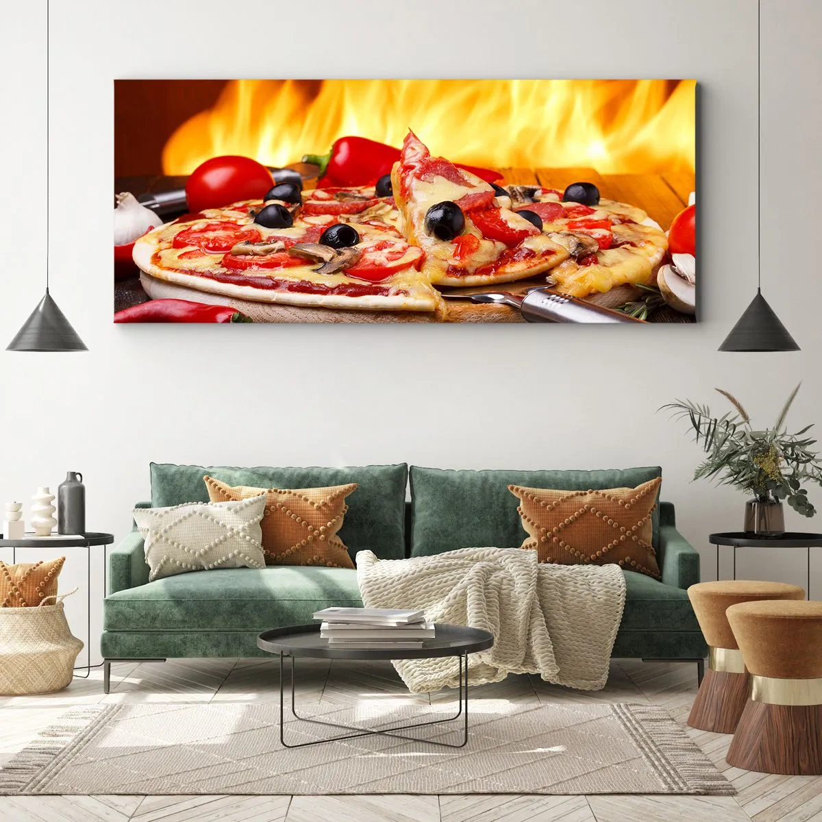 Canvas picture - From Italy with Love - 120x50 cm
