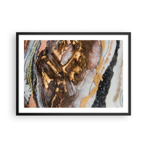 Poster in black frame - Element of the Earth - 70x50 cm