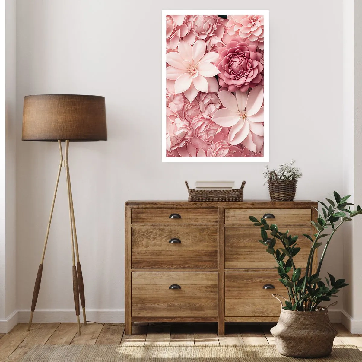 Poster - In Pink Petals - 61x91 cm