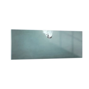 Glass picture - In the Arms of the Ocean - 140x50 cm