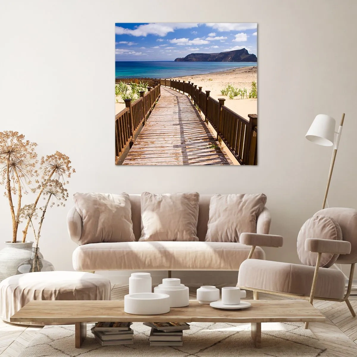 Canvas picture - Take Me to Happy Islands - 50x50 cm