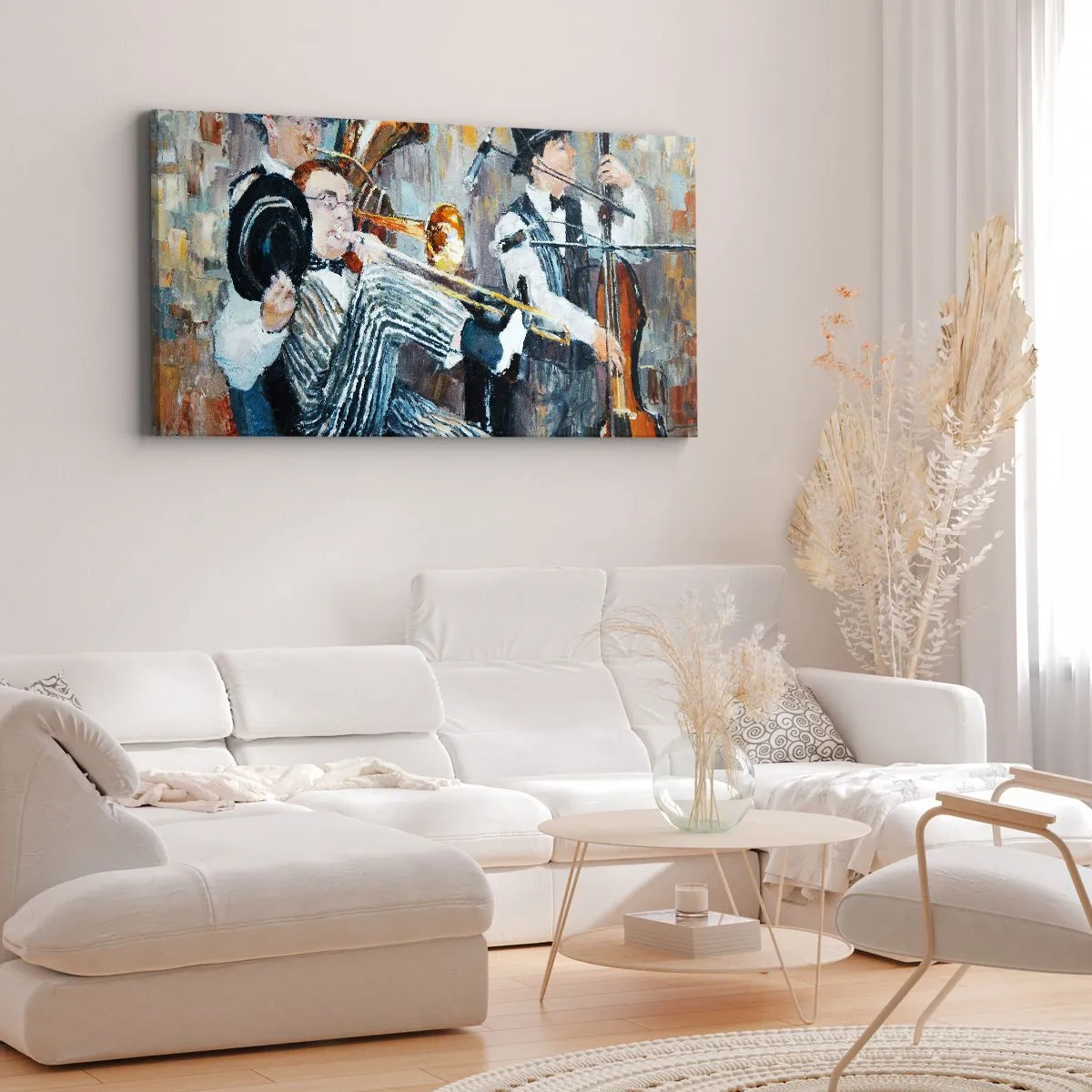 Canvas picture - All That Jazz - 160x50 cm