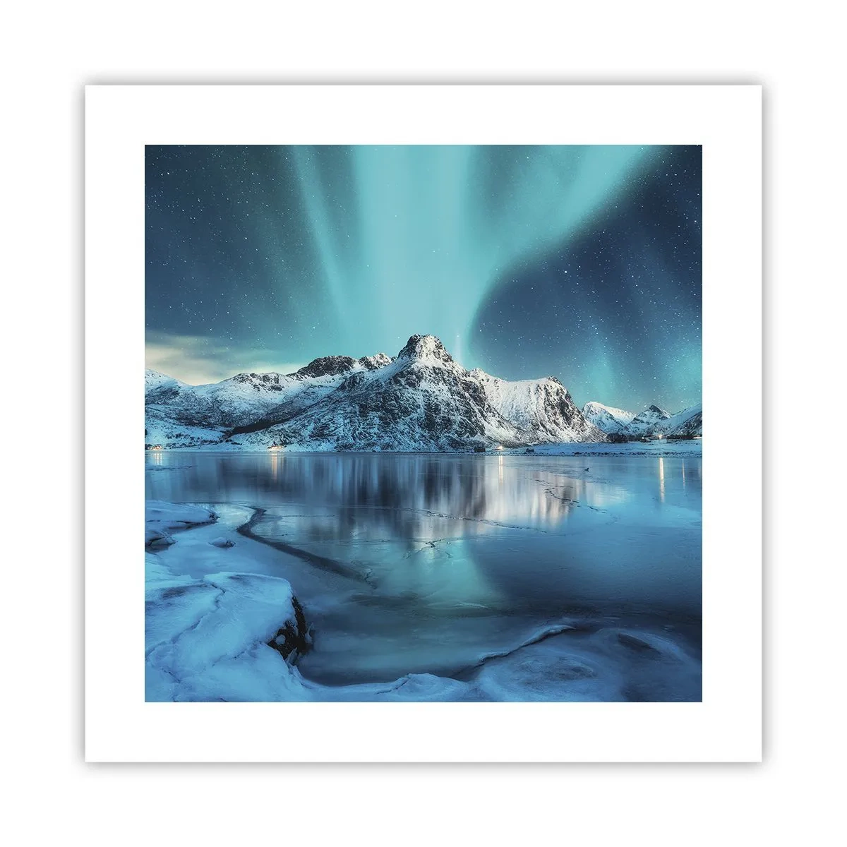 Poster - The Night of Light - 40x40 cm