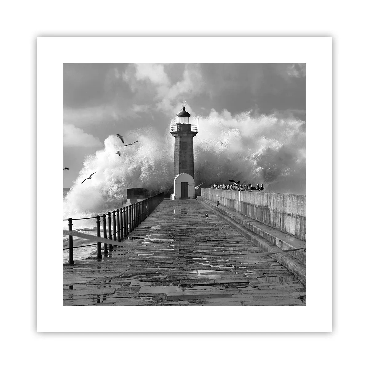 Poster - Fearless - 40x40 cm