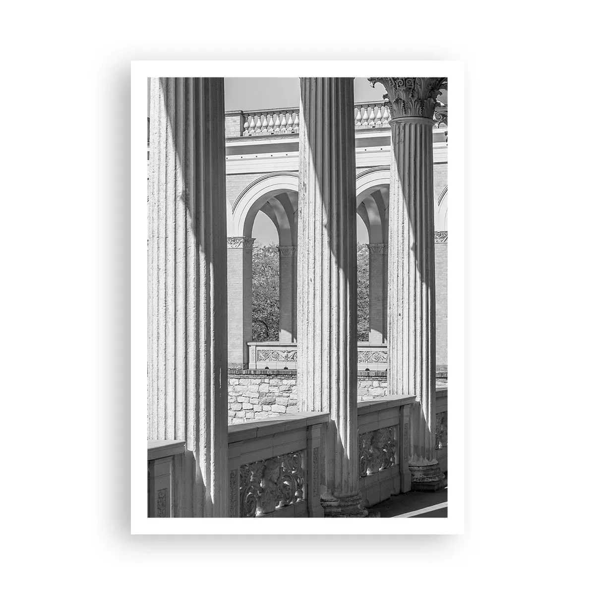 Poster - Sunny Arcade - 70x100 cm