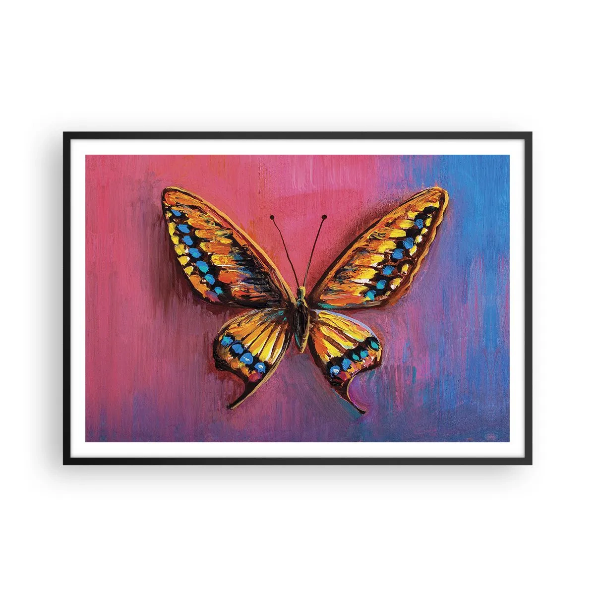 Poster in black frame - Jewel of Nature - 100x70 cm
