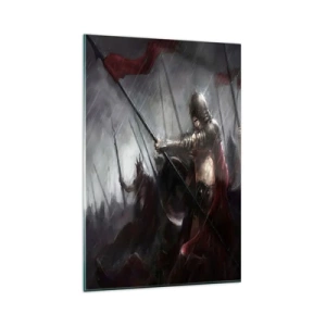 Glass picture - Passerby, Tell Sparta… - 80x120 cm