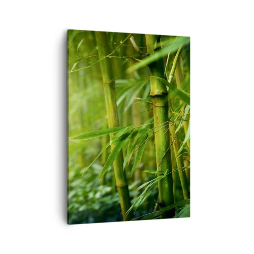 Canvas picture - Getting to Know the Green - 50x70 cm