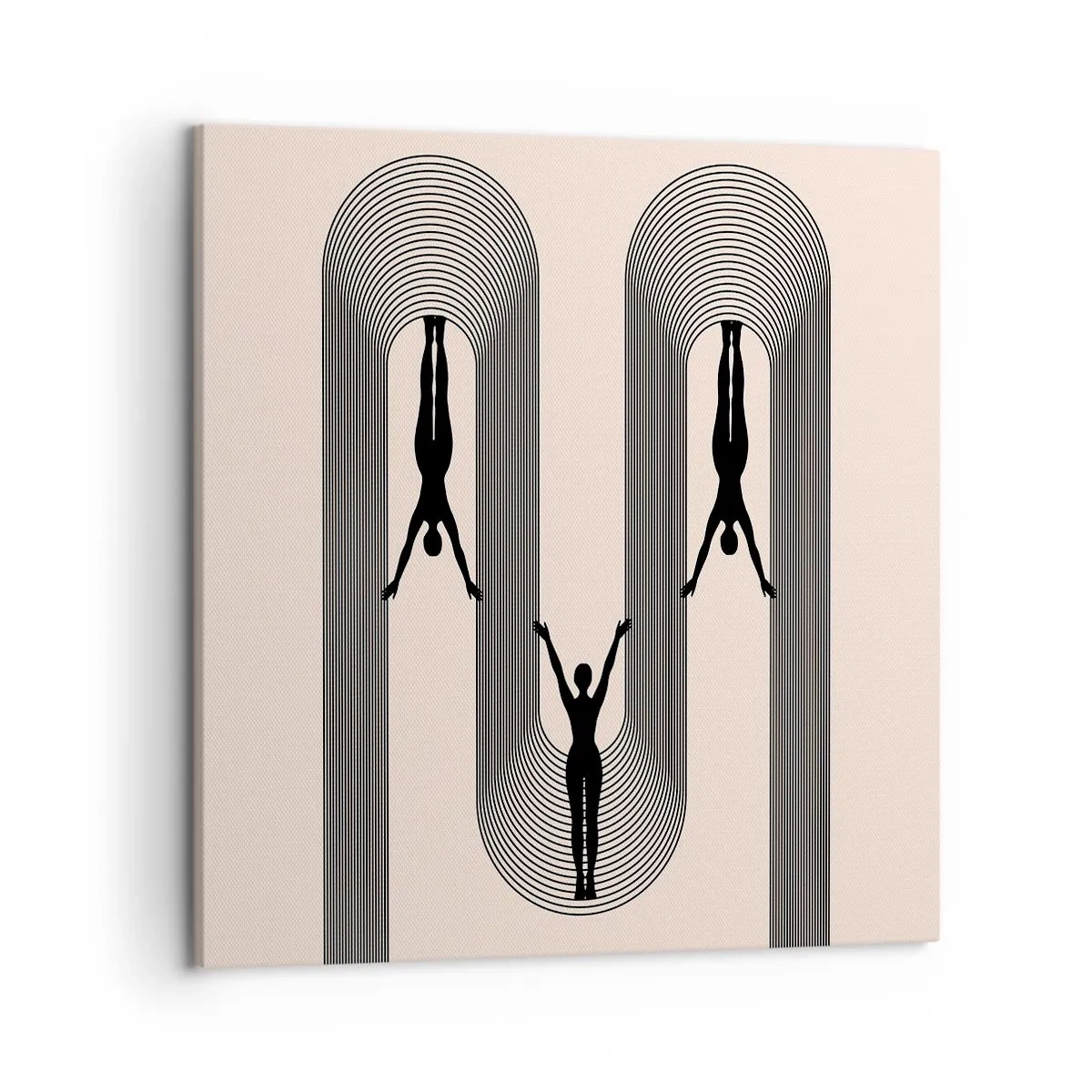 Canvas picture - Upside Down - 50x50 cm