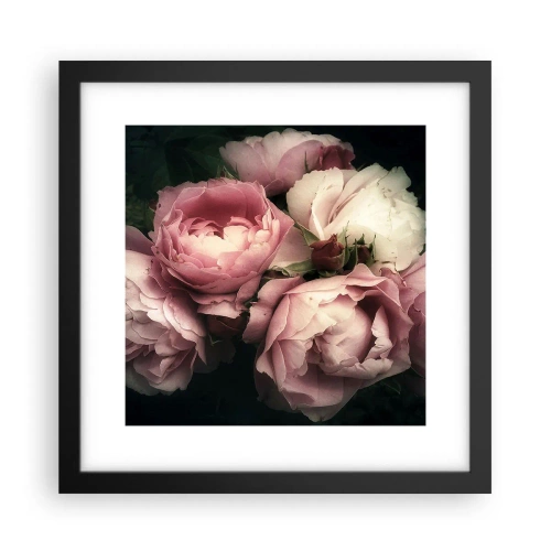 Poster in black frame - Belle Epoque Charm - 30x30 cm