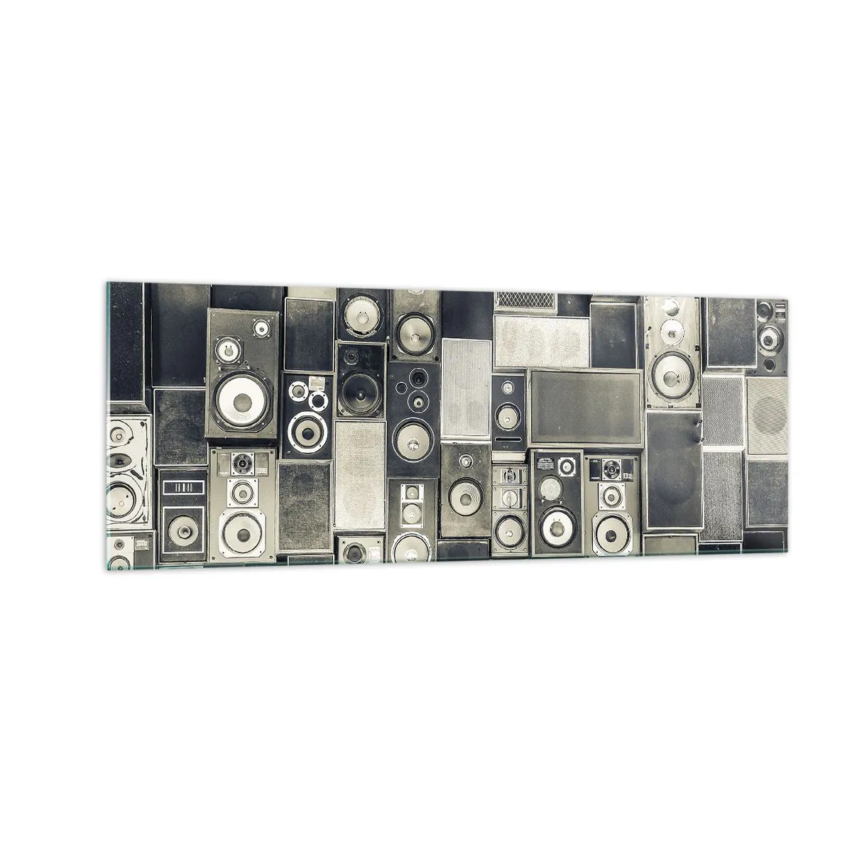 Glass picture - And Music Is Playing - 140x50 cm