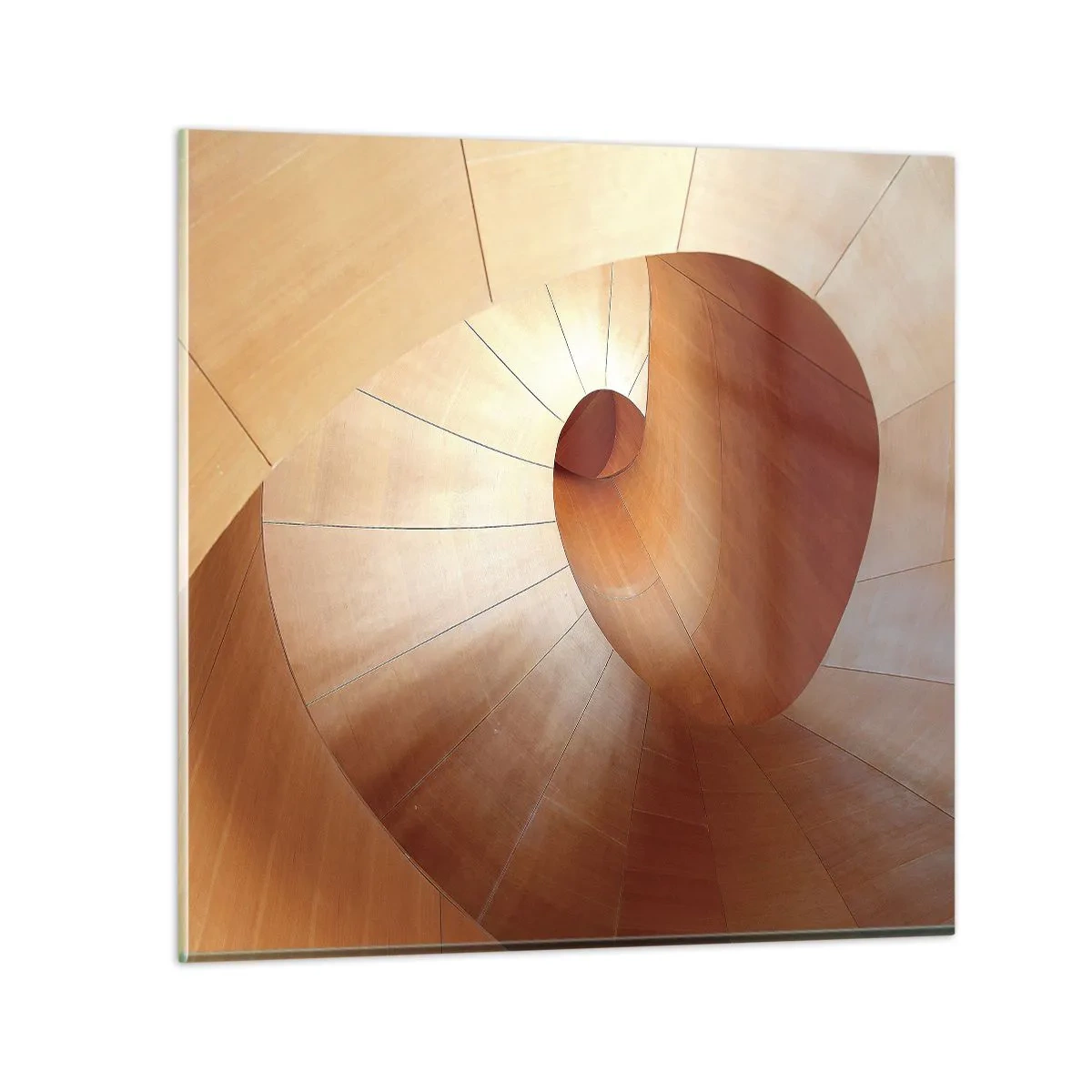 Glass picture - Architectural Serpentine - 50x50 cm