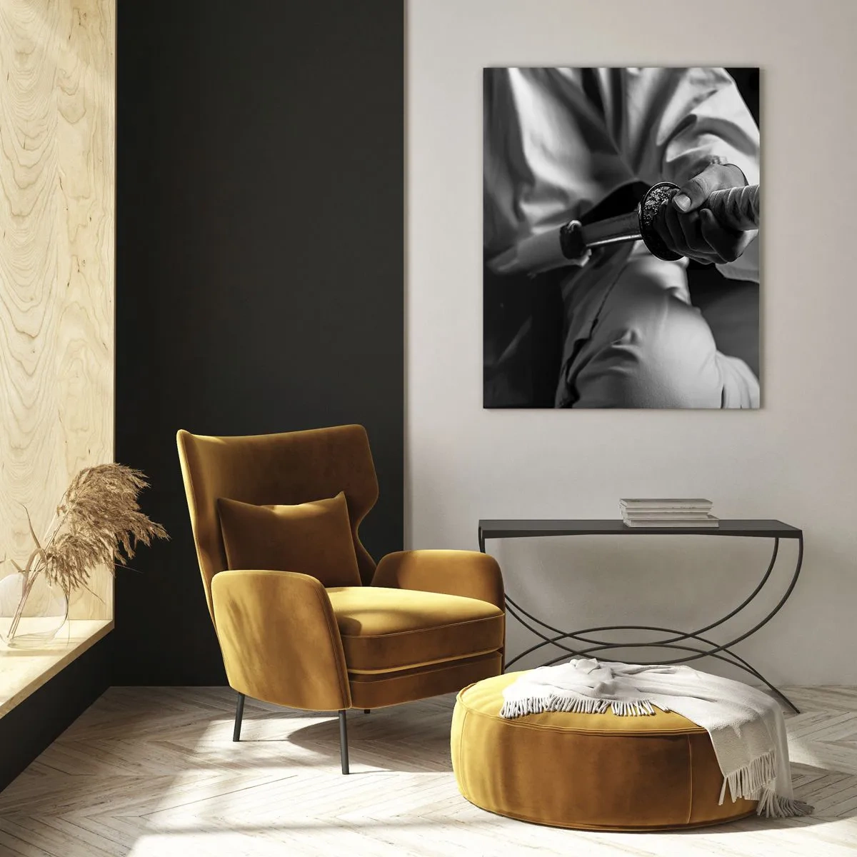 Glass picture - Warrior's Soul - 80x120 cm