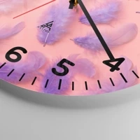 Clock face with numbers