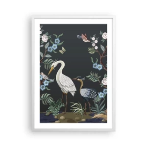 Poster in white frmae - Bird Truth - 50x70 cm