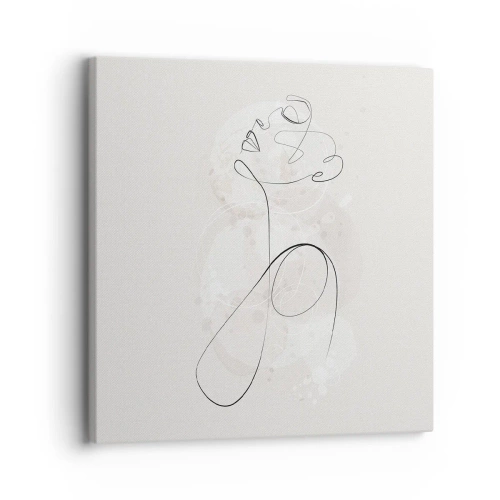 Canvas picture - Spiral of Beauty - 30x30 cm