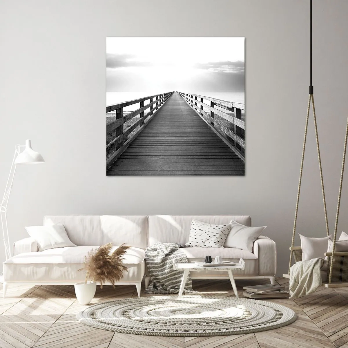 Canvas picture - In the Distance… - 60x60 cm