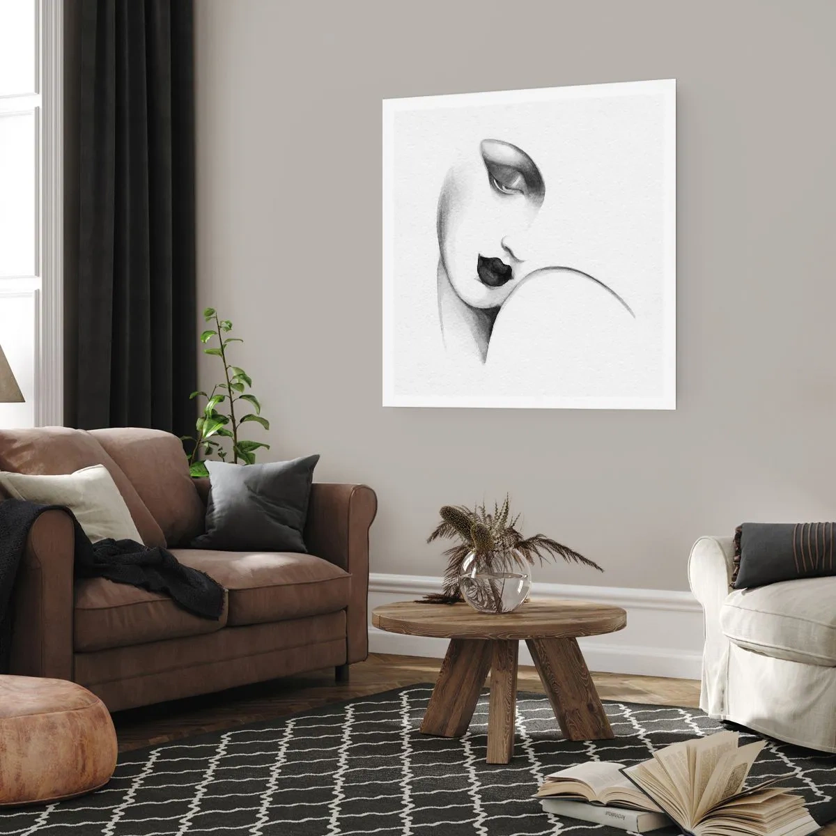 Poster - Lempicka Style - 30x30 cm