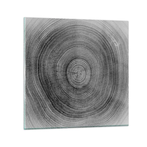 Glass picture - Sign of the Time - 60x60 cm